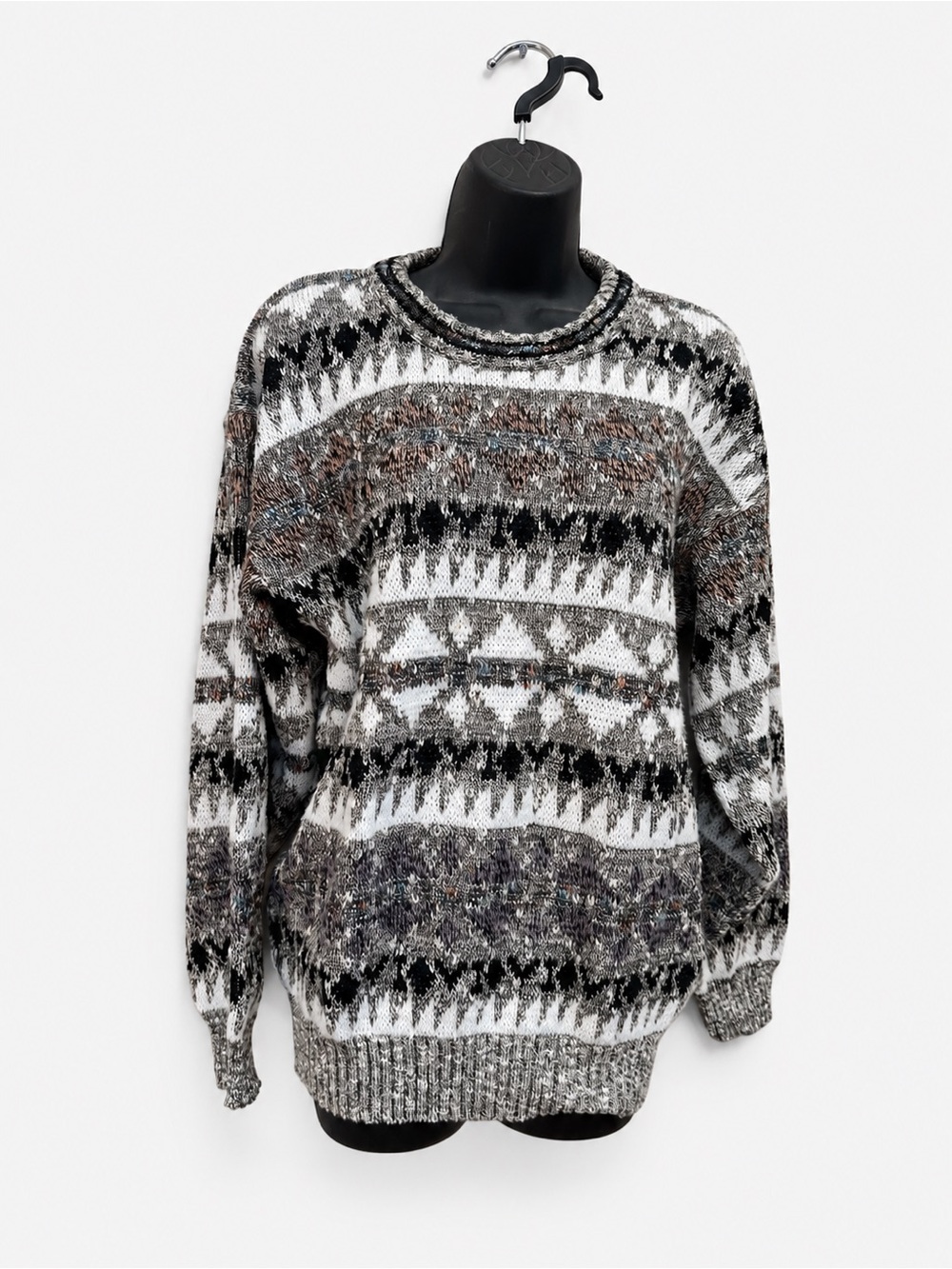 Method Fair Isle Knit Pullover Sweater, Size M
